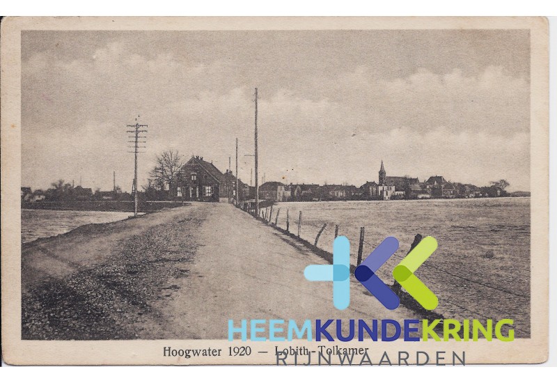 Hoogwater Lobith- Tolkamer 1920 Coll. N.Peperkamp F000007